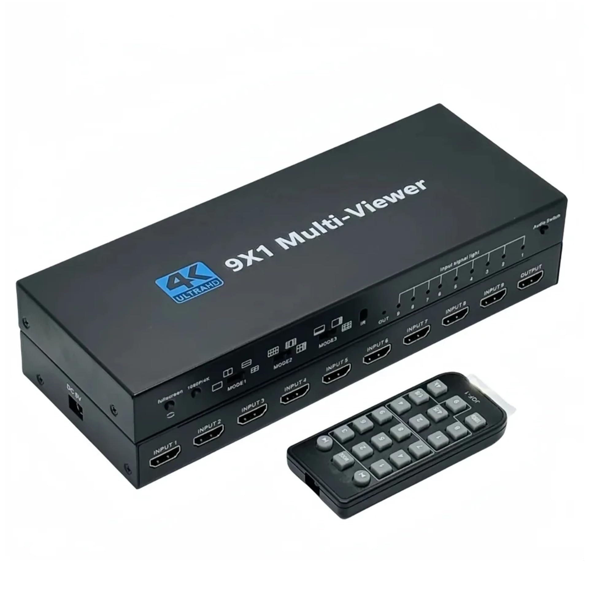 Amazon.com: 9x1 HDMI Multi-viewer switcher Seamless 4K HDMI 9